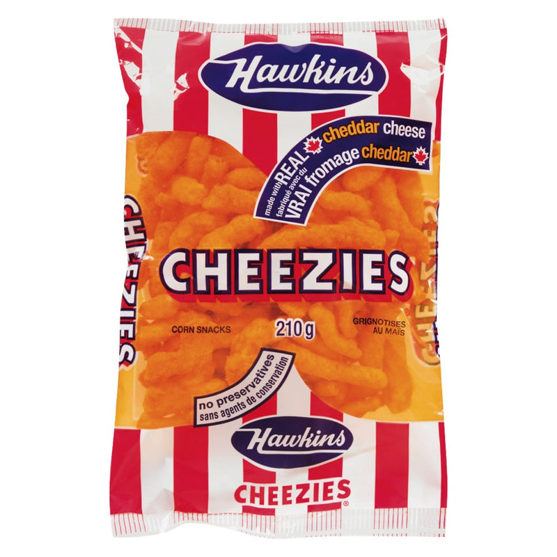 HAWKINS CHEEZIES CORN SNK [210 GM]