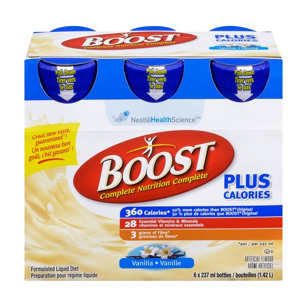 BOOST PLUS VAN BEVERAGE [6 PK]