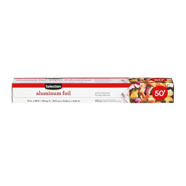 SELECTION 50 ALUMINUM FOIL [1 EA]