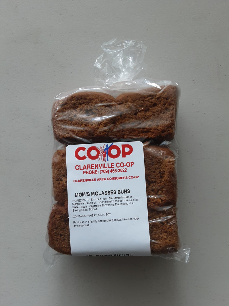 W/TOWER MOMS MOLASSES BUNS [6 PK]